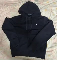 ポロラルフローレン ネイビージップアップパーカー S アウトレット正規品 状態良し 直接取引時 20