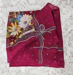 （Christian Dior）フラワー リボン パータン ハンカチ