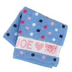 【ポール＆ジョー アクセソワ】 ミニ タオルハンカチ（20cm）カラフルドット (ブルー) 婦人 レディース タオル ハンドタオル 約20cm 107105-0012-01