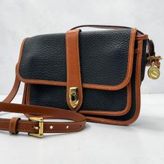 CELINE セリーヌ ビンテージ シュリンクレ&ヌメ革 ショルダーバッグ