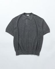 MACHATT マチャット コットンポロニット 半袖 グレー 新作 - メルカリ