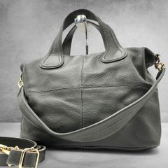 美品 ロンシャン ペネロペ フリンジ トートバッグ レザー A4収納 黒