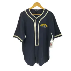 ポロジーンズカンパニーラルフローレン POLO JEANS COMPANY RALPH LAUREN 刺繍ロゴ ベースボールシャツ メンズ import：M 