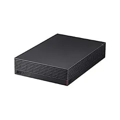 【中古】 バッファロー パソコン＆テレビ録画用外付けハードディスク 4.0TBUSB3.1(Gen1)/USB3.0用 外付けHDD（ファンレス・防振・音漏れ低減）BUFFALO HD-のサムネイル