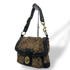 美品 COACH バッグ アクセサリーポーチ シグネチャー Y2K 40722 - メルカリ