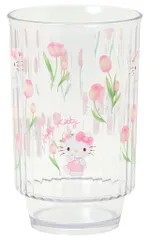 【新品】マグカップ･湯のみ ハローキティ クリアタンブラーL 夏のティータイム 「サンリオキャラクターズ」