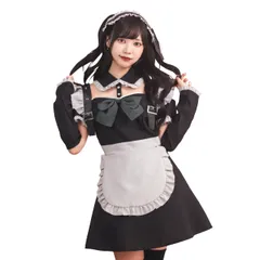 新品 クリアストーン(Clearstone) ヤムヤムヤミー コスプレ ハロウィン 憂鬱メイド レディース ブラック