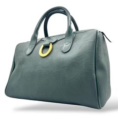 Christian Dior トロッター ミニボストン PVC グリーン D金具 - メルカリ
