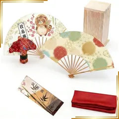 【新品】 投扇興セット（とうせんきょう）本格セット 【職人手作り】雅な和の遊び 100%オーダーメイド 松製枕・手書き扇子5本・蝶・敷物・木箱付き 伝統工芸品 お座敷遊び パーティー 玩具 初心者/子供/高齢者レクに最適 (木製枕*1 +狸柄扇子*2 +  0