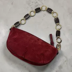 Archive Sergio Rossi Y2K Chain Suede Bagのサムネイル