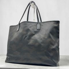 ナノユニバース クロムレザー 牛革 ブラック トートバッグ A4 肩掛け