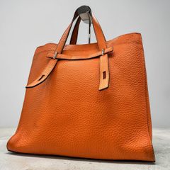 極美品 FURLA GIOVE ジョーヴェ レザートートバッグ メンズ 赤 - メルカリ