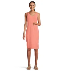 モッドドック レディース トップス ワンピース Mododoc Side Splitank Dress Coral Bliss コーラル