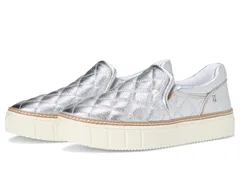 ヴィンスカムート レディース シューズ スニーカー プラットフォーム キルティング Vince Camuto Romie Quilted SlipOn Platform Sneakers Lux Silver シルバー