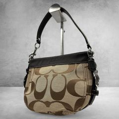 COACH シグネチャー 2WAYミニトートバッグ CDZ08 ウォーターブルー