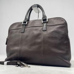 コーチ ビジネスバッグ 2way A4収納可 レザー ブラック ハンドバッグ