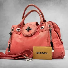 DIESEL 2way Bag Turnlock Y2K Archive Pink 00s