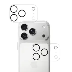【新品】 HKKAIS iPhone 17 Pro max 用の カメラ保護【2 枚セット】 日本製硝子採用 iPhone17Promax 用の カメラフィルム レンズ 保護カバー 強化 ガラス カメラ保護 全面保護 保護フィルム