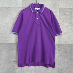新品24SSワコマリアWACKOMARIAニットポロPURPLE/L - メルカリ