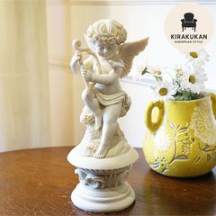 園芸用品 KATOKOGEI アンティーク 置物 エンジェル オブジェ