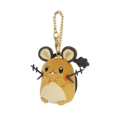 三英貿易(Sanei Boeki) ポケットモ���スター ALL STAR COLLECTION マスコット デデンネ マスコット W6×D6×H10.5cm ぬいぐるみ PM50 [オーカー]