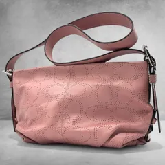 Coach Madison pink leather shoulder bag