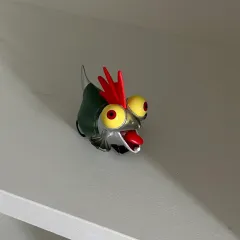 スプラトゥーン3 走る子サーモンキーホルダー