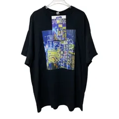 【新品】ドンキ 限定 六本木 ネオン Tシャツ ブラック ドンキホーテ ROPPONGI 景神 豪神 地雷系 サイバーパンク ストリート 漢字 日本 お土産のサムネイル