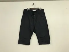 本物エディションEDITIONトゥモローランドコットン7部丈ショートハーフパンツサーフミリタリーアメカジワークビジネススーツモードドレスストリートスケーターゴルフメンズ黒ブラック1S日本製のサムネイル