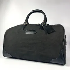 美品 COACH コーチ ボストンバッグ トラベルバッグ ブラック 大容量 0563