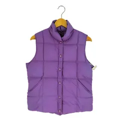 ランズエンド LANDS END スナップボタン キルティング ダウンベスト レディース import：S のサムネイル