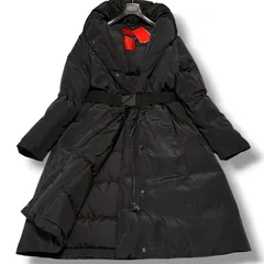 大きいサイズ2XL 美品 MaxMara ダウンジャケット 黒 現行