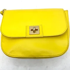 ブルーレーベル ショルダーバッグ チェーン 黄色 ポシェット 旅行 GD257