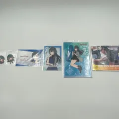 月村手毬　学園アイドルマスター　ステッカーほか計6点　id:9vο