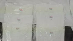 新品 白Tシャツ 8枚セット サイズサンプル 130〜WL 5001/085