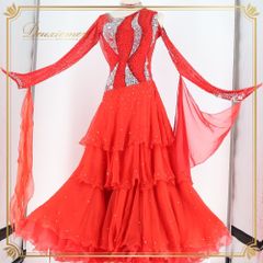 新品☆ダンスドレス☆スタンダード☆社交ダンス☆競技会☆パーティー