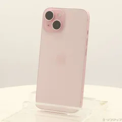 ソフマップ 〔中古品〕 iPhone15 128GB ピンク MTMJ3J／A SIMフリー【262】
