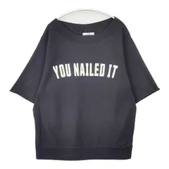 JOURNAL STANDARD relume オフショルスウェット 定価7700円 コットン スウェット チャコールグレー レディース ジャーナルスタンダードレリューム【中古】6-0330M∞