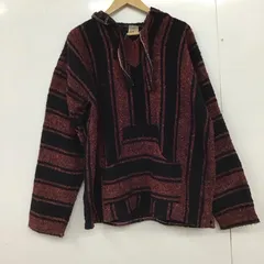 USED 古着 パーカー 長袖 メキシカンパーカー Vネック 長袖パーカー