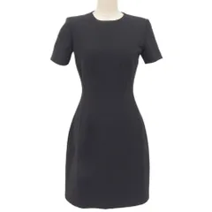 美品 PRADA プラダ 半袖 ナイロンドレス ロング ワンピース 38 ブラック レディース 古着 中古 USEDのサムネイル