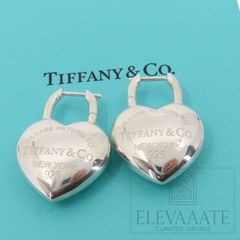 TIFFANY&Co. ティファニー リターントゥ フルハート ピアス シルバー