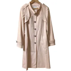 美品 CELINE セリーヌ シングルトレンチコート サイズ38 ライトピンク レディース 古着 中古 USEDのサムネイル