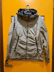 Y【Y5-35】◇ BLACK LABEL CRESTBRIDGE　Lサイズ　ナイロンパーカージャケット　薄茶色