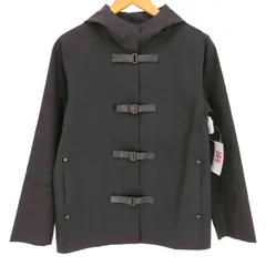 ラルフローレンスポーツ RALPH LAUREN SPORT 00s ポリウレタンコーティング レザーベルクロ フーデットジャケット レディース  7のサムネイル