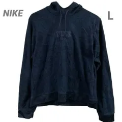 ナイキ　キッズロゴパーカー　ブラック　L　フーディー【1052】