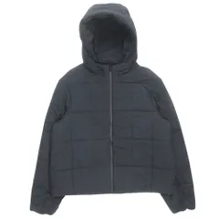 未使用 BURBERRY バーバリー ナイロン フーデッド パデッド ジャケット ブルゾン 中綿 フード 8074274 サイズM 黒 ブラック  メンズ 古着 中古 USEDのサムネイル