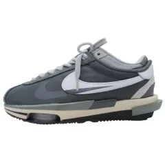 未使用 NIKE x sacai ナイキ サカイ ZOOM CORTEZ SP DQ0581-001 ズーム コルテッツ スペシャル スニーカー 9/27.0 グレー IRON GREY メンズ 古着 中古 USED
