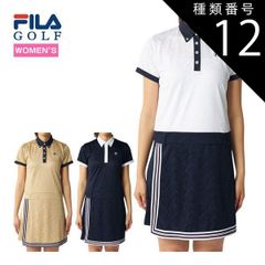 新品未使用完売】FILAテニスウェアワンピース スモーキーアプリコットS