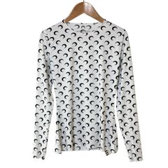MARINE SERRE マリーンセル Tシャツ 長袖 ベージュM - メルカリ