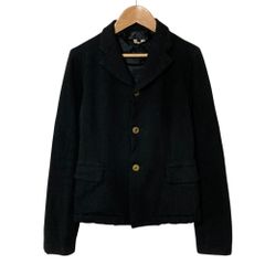 comme des garcons コムコム ポリ縮 テーラードジャケット 染色 - メルカリ
